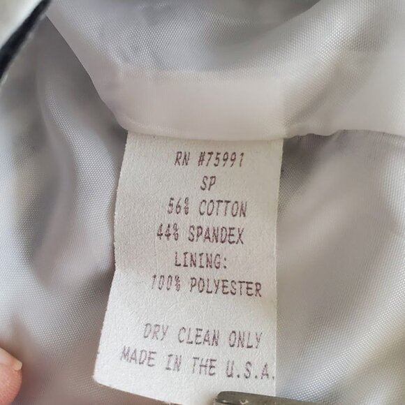 Vintage Painted Pony Zebra Print Crop Jacket Bold Black White Statement Piece M - Picture 3 of 5